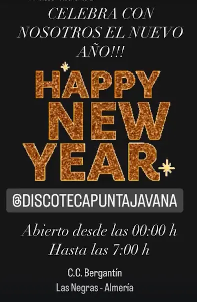 Discoteca Punta Javana - Nijar