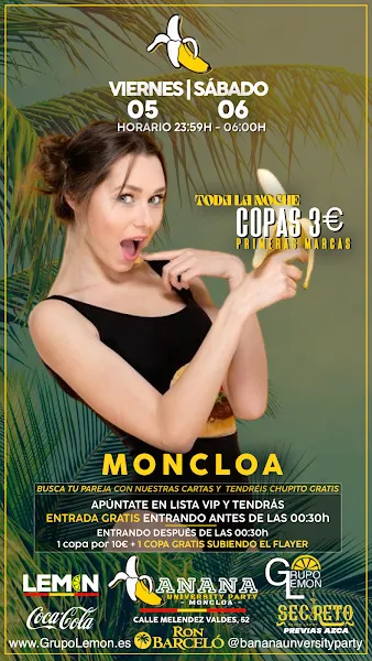 Banana University Party - Discoteca en Madrid - foto 2