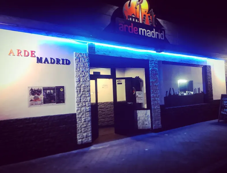 Discoteca arde Madrid