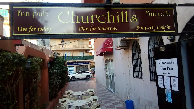 Churchill's fun pub
